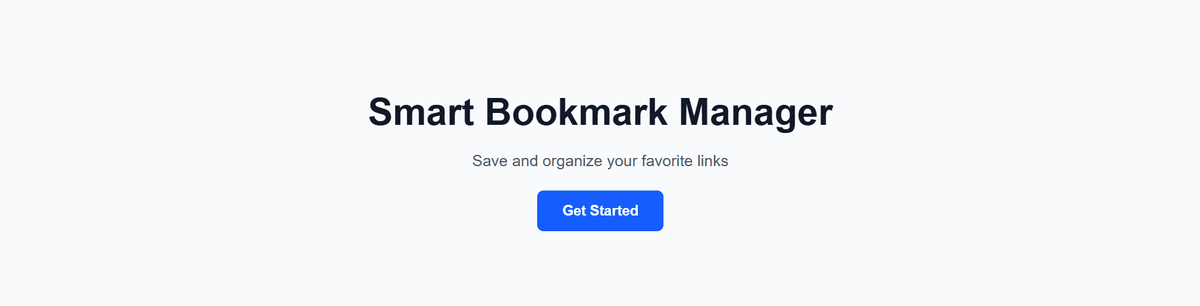 Smart Bookmark Manager